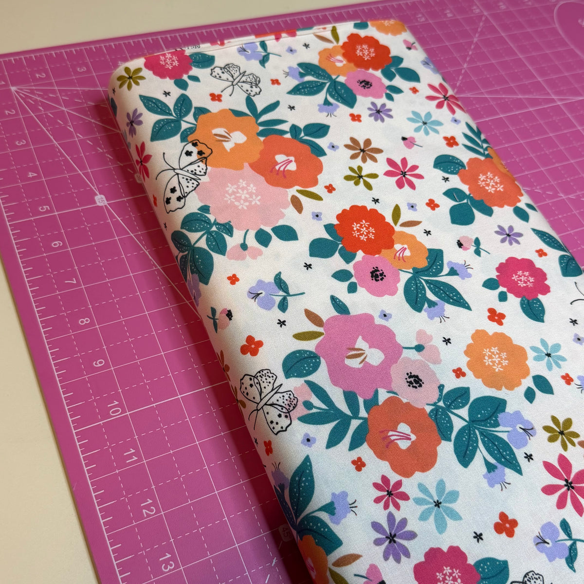 Dashwood Studios Sunny Floral Quilting Cotton Fabric