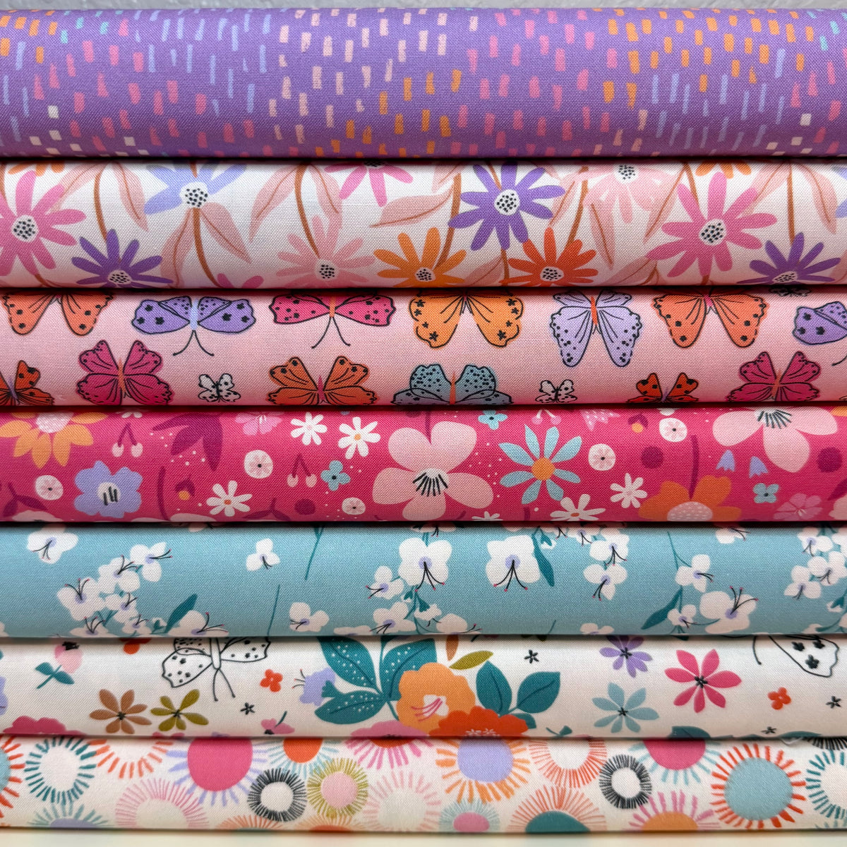 Dashwood Studios Butterfly Bloom Quilting Cotton Fabric