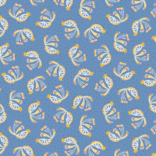 P&B Textiles Tossed Birds Quilting Cotton Fabric