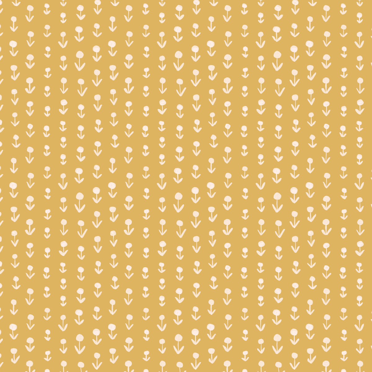 Cloud 9 Fabrics Ditzy- Camel Quilting Cotton Fabric