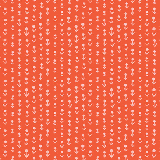 Cloud 9 Fabrics Ditsy- Red Quilting Cotton Fabric