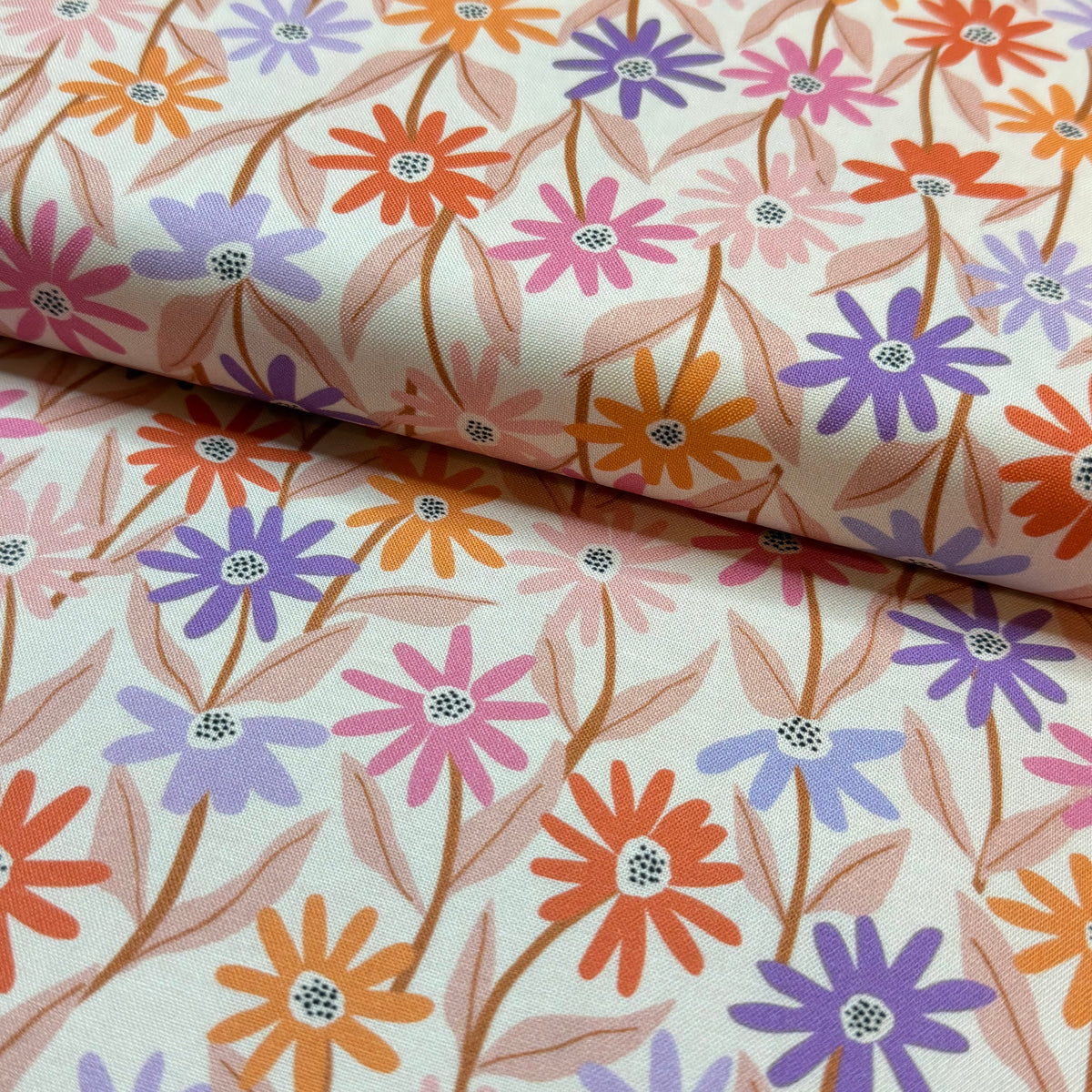 Dashwood Studios Sunset Daisy Quilting Cotton Fabric
