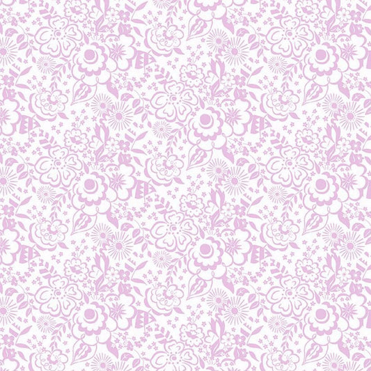 Liberty Lindy Silhouette Quilting Cotton Fabric