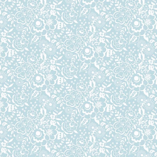 Liberty Lindy Silhouette Quilting Cotton Fabric