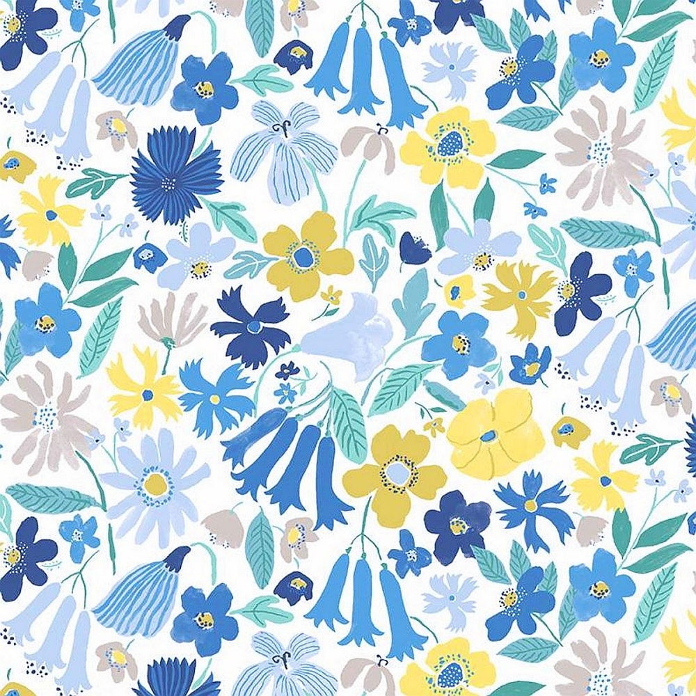 Liberty Sketchbook Bloom Quilting Cotton Fabric