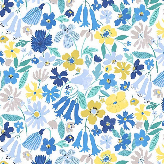 Liberty Sketchbook Bloom Quilting Cotton Fabric